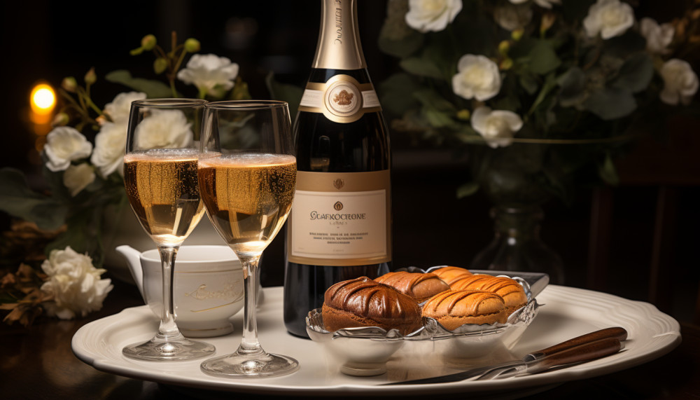 Le champagne : un signe d’opulence